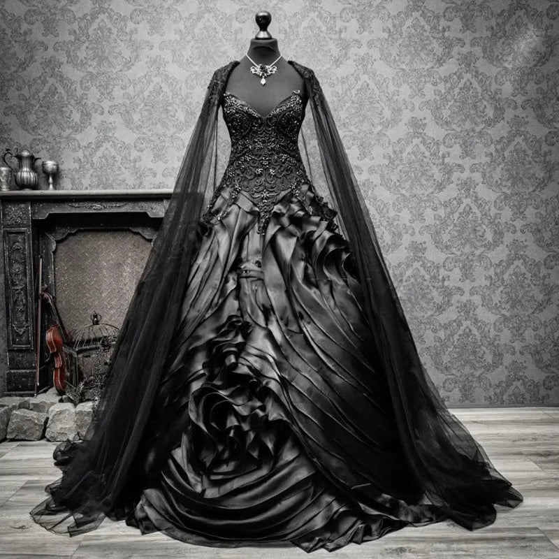 Steampunk ball gown