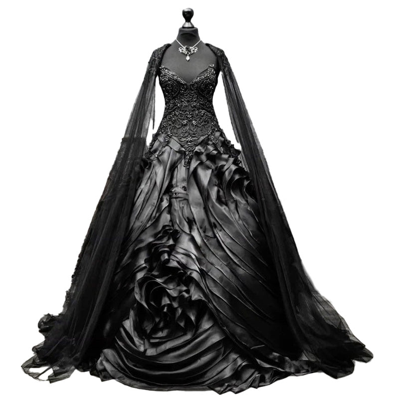 Steampunk ball gown