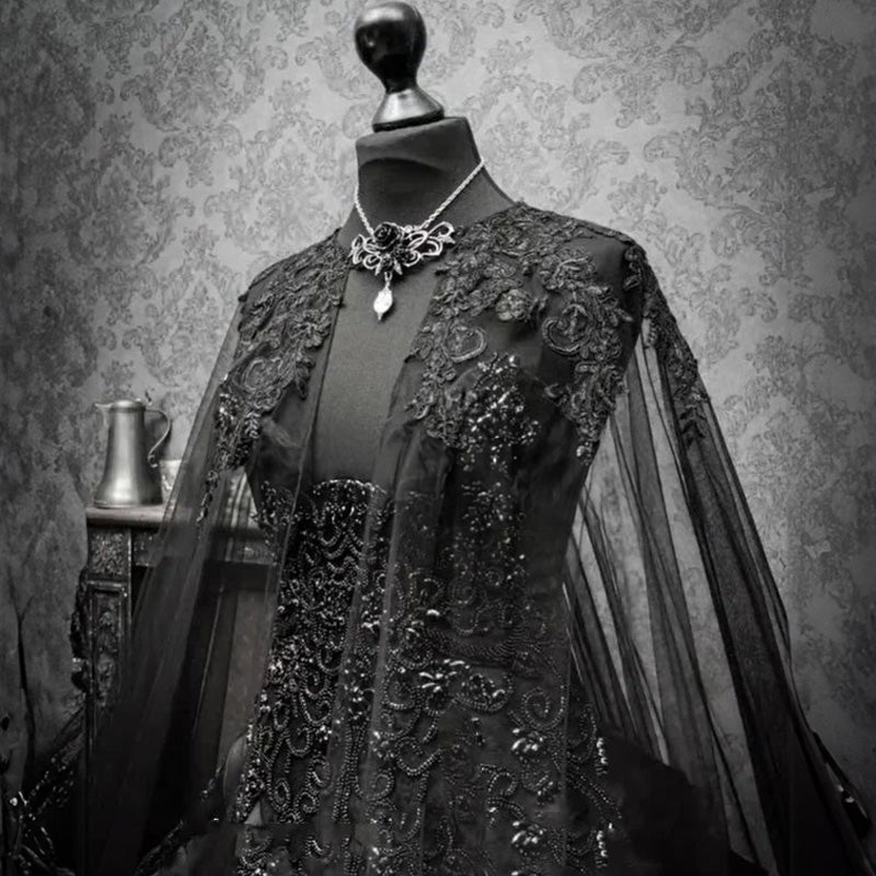 Steampunk ball gown