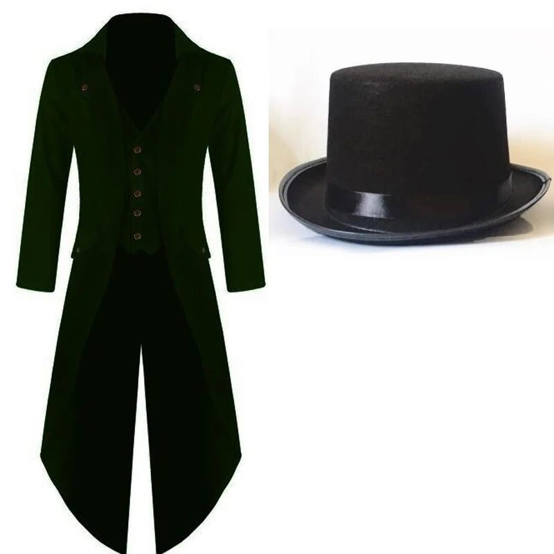 Steampunk kostüm herren komplett