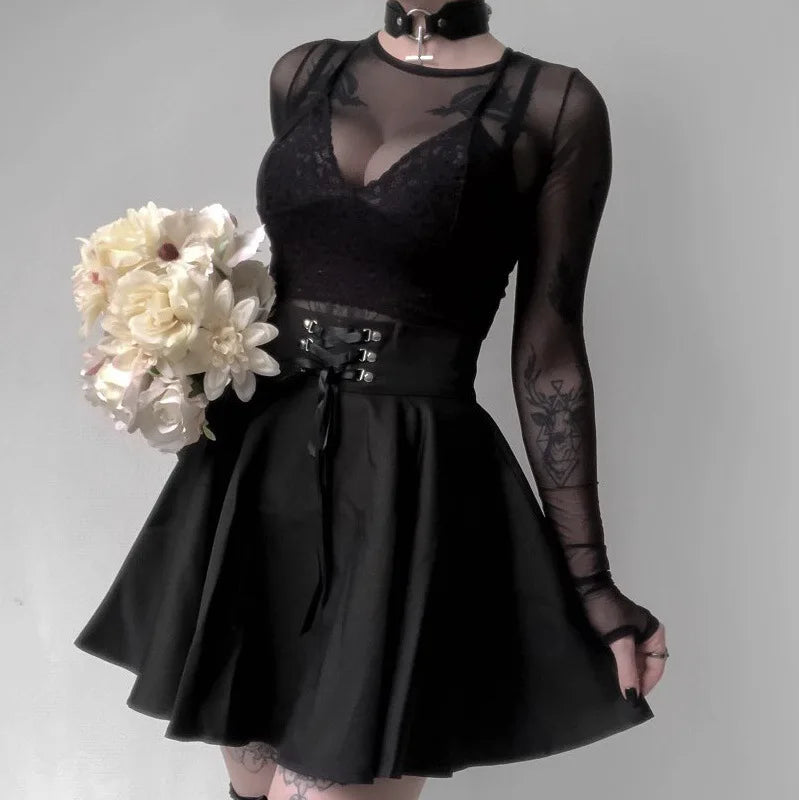 Steampunk rock schwarz