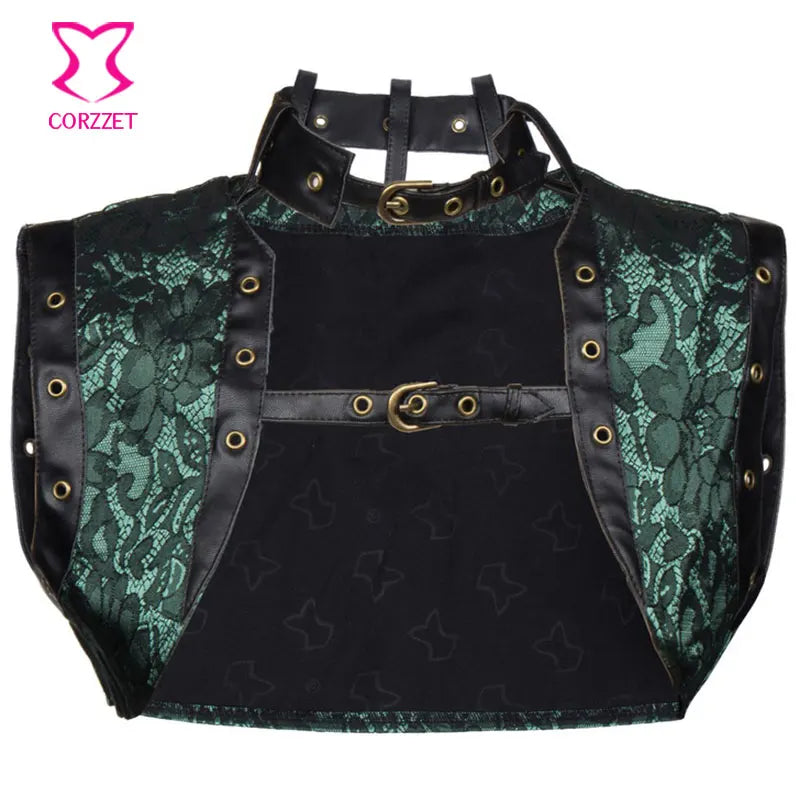 Steampunk jacke damen braun