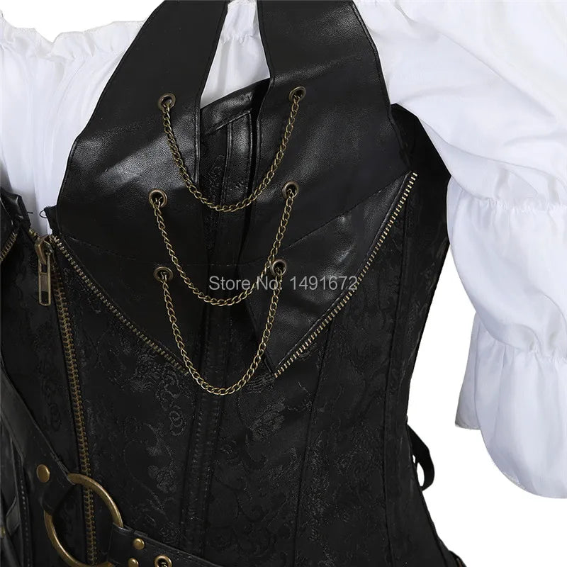 Steampunk korsett kleid