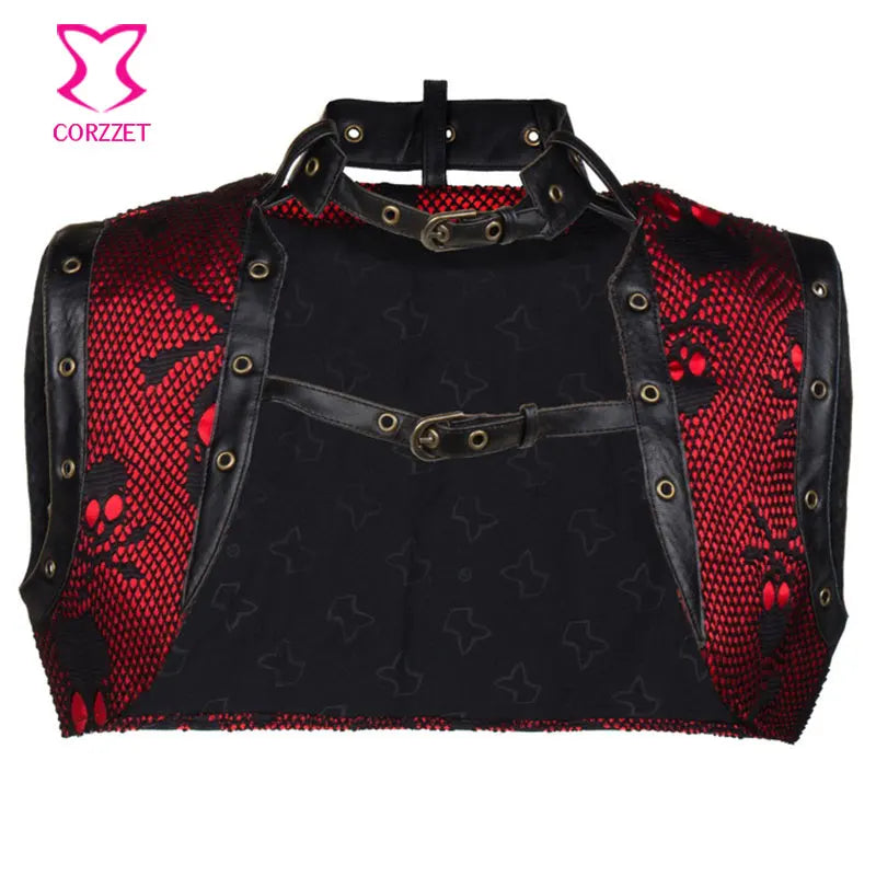 Steampunk jacke damen braun