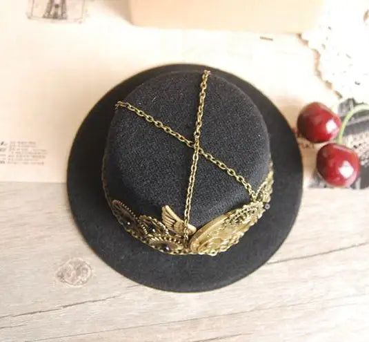 Vintage steampunk hut damen