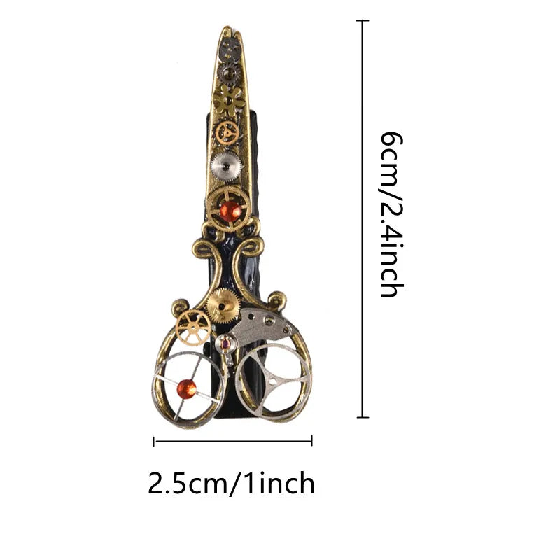 Steampunk haarspange