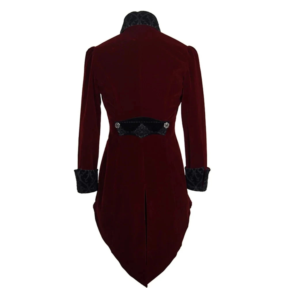 Vampir damen steampunk mantel