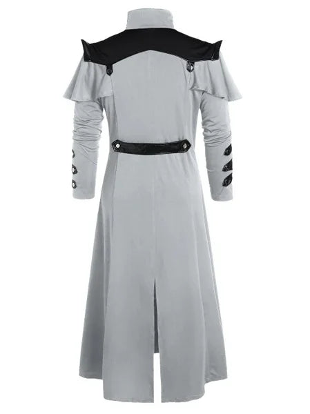 Steampunk trench coat mens