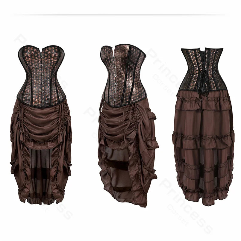 Steampunk pirate costume