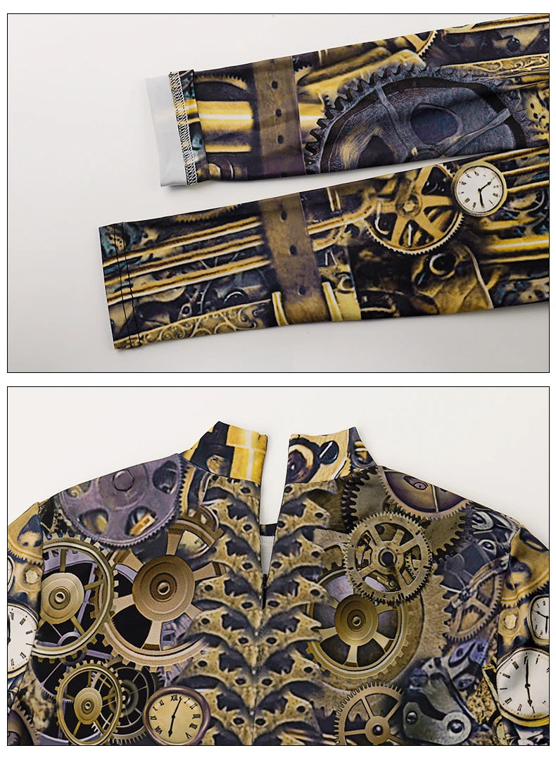 Steampunk mech suit