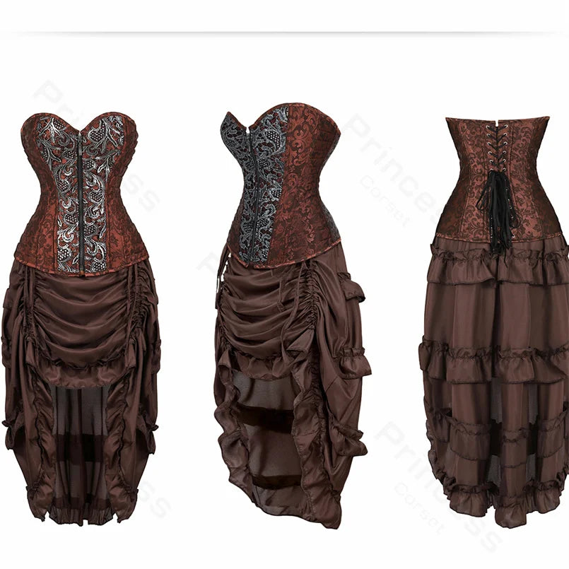 Steampunk pirate costume