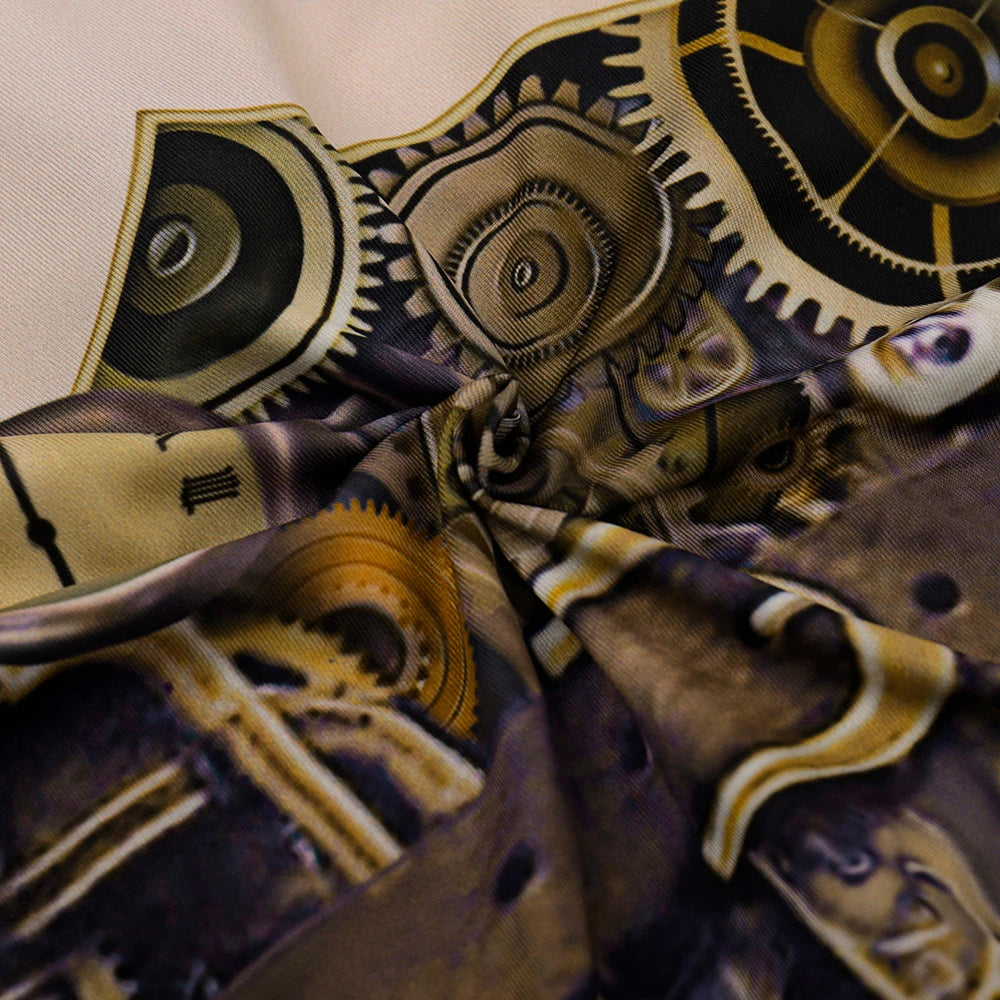 Steampunk mech suit