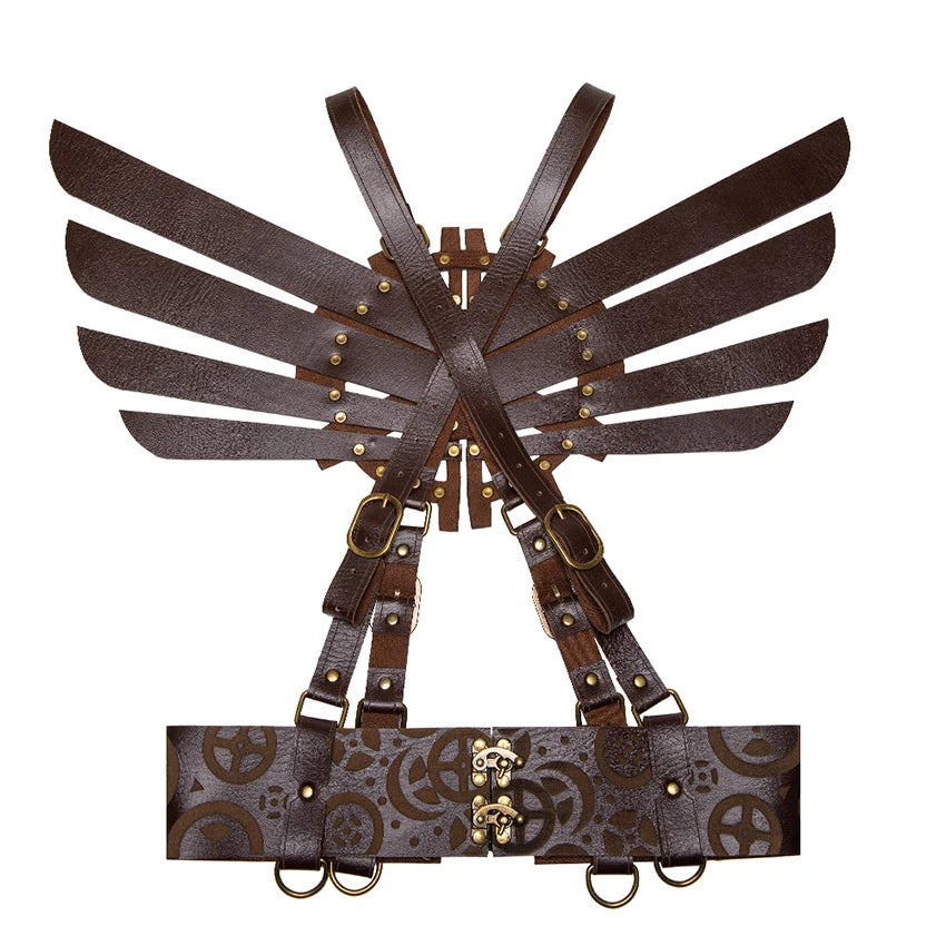 Steampunk wings costume