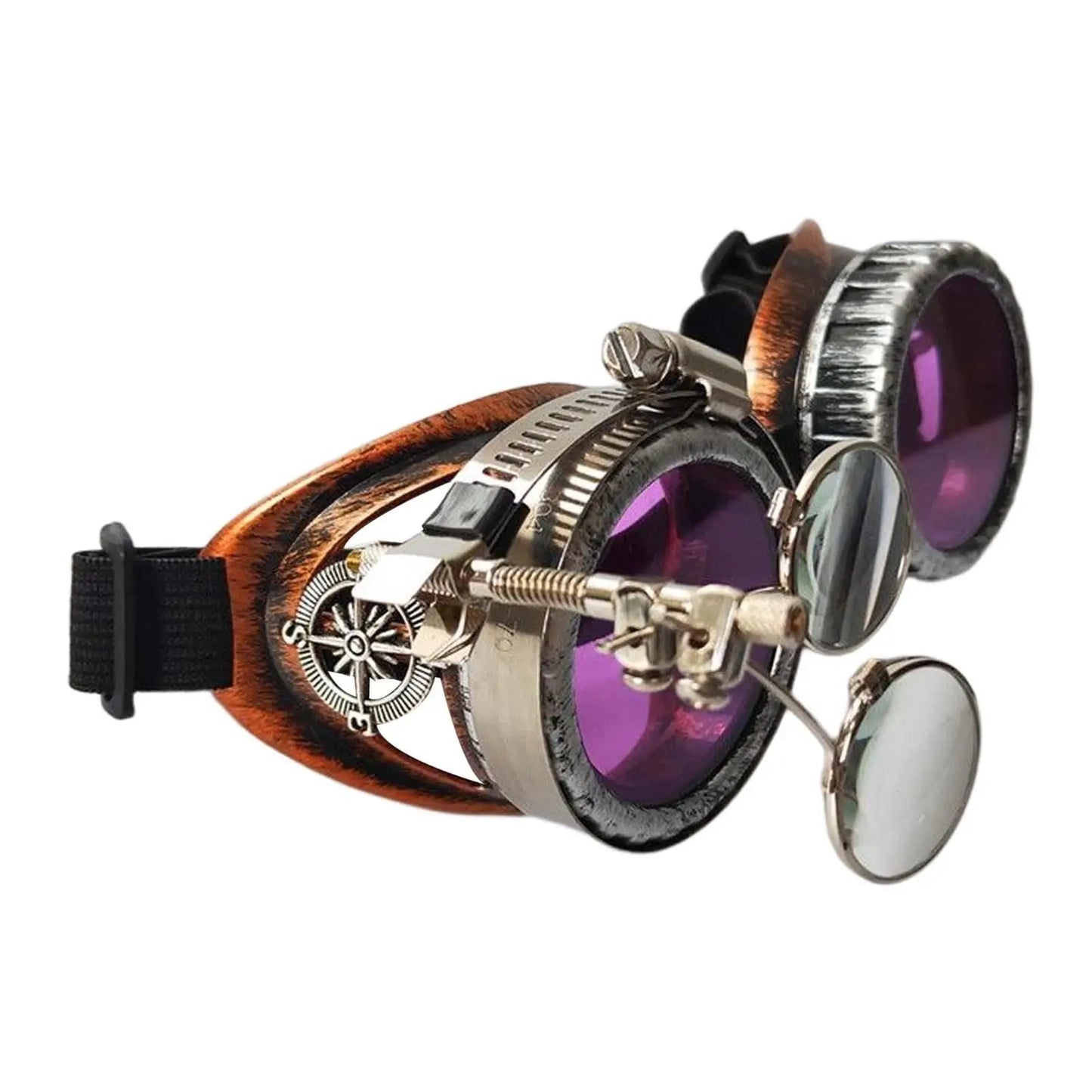 Steampunk binoculars