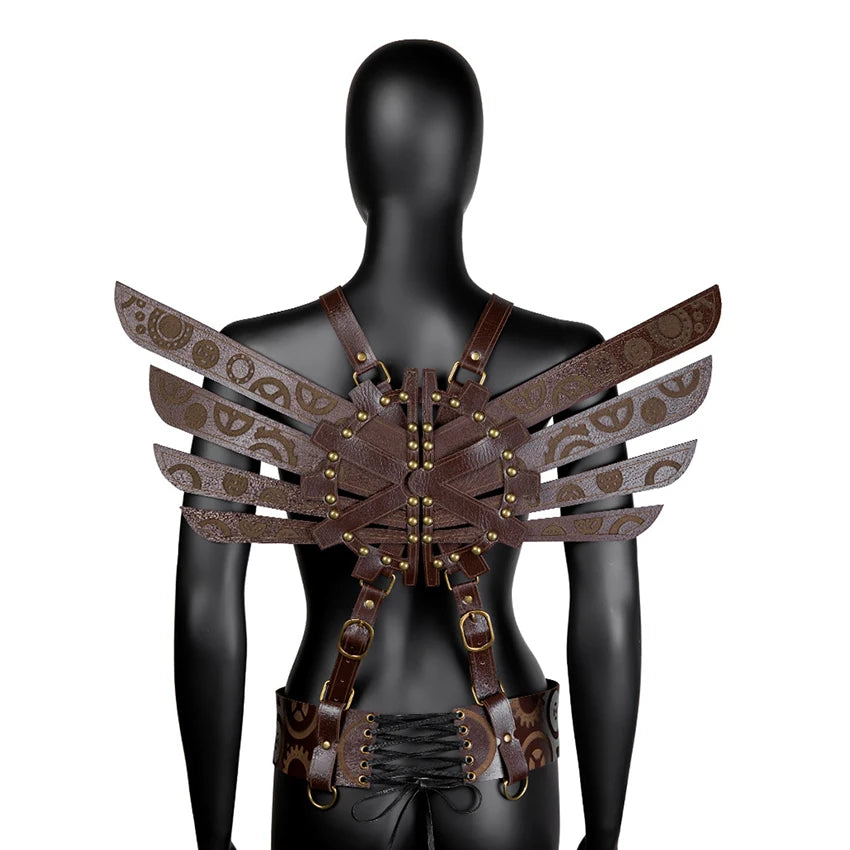 Steampunk wings costume