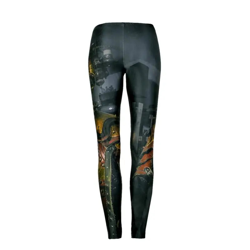 Steampunk hose damen gold