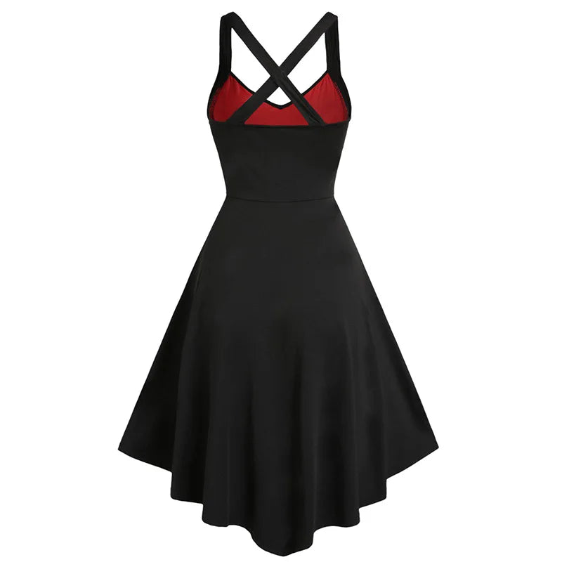 Steampunk kleid lang