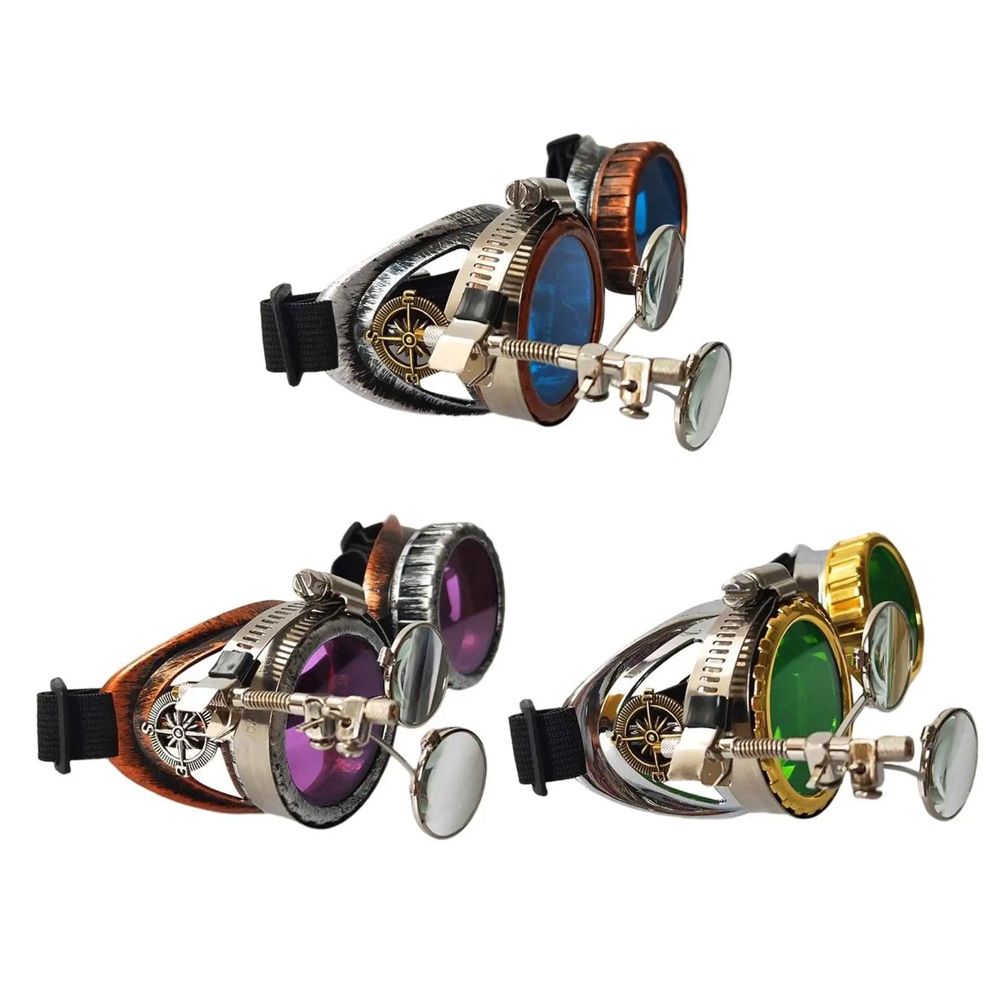 Steampunk binoculars