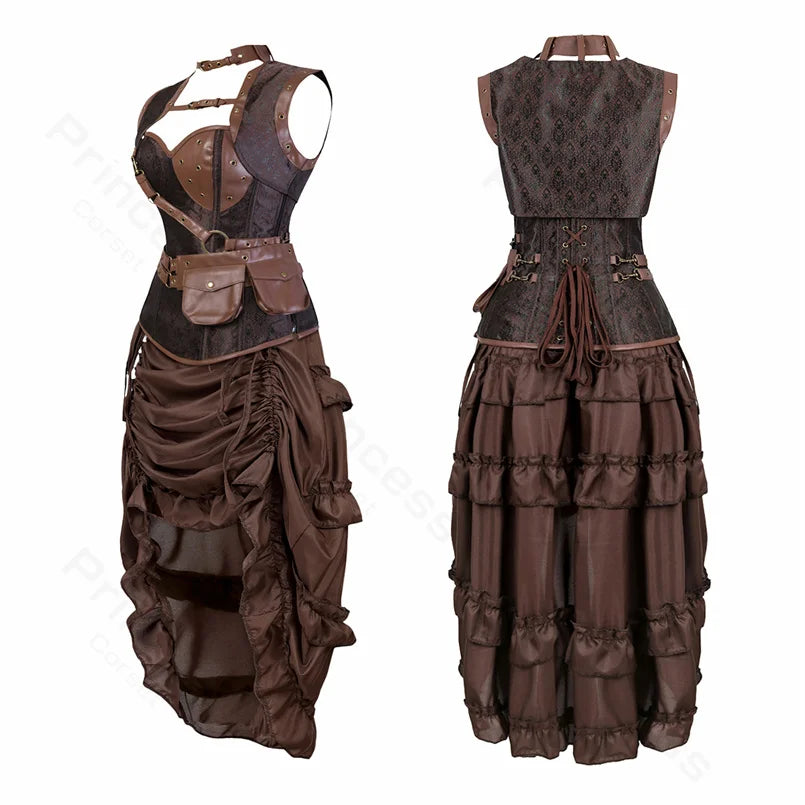 Steampunk pirate costume