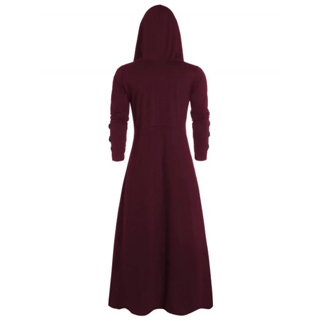 Mens steampunk long coat