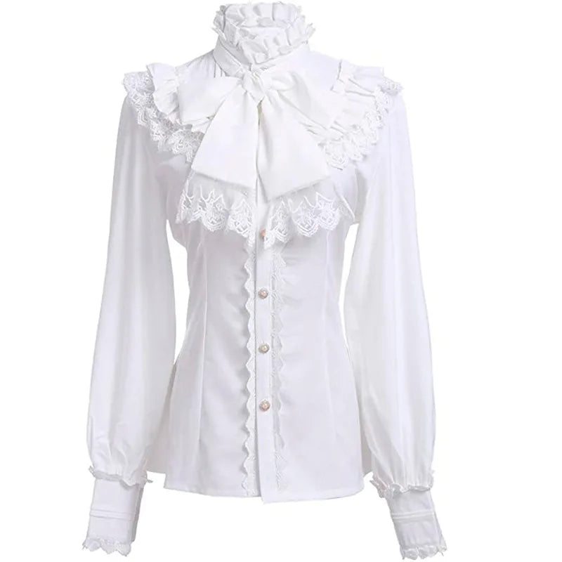 Steampunk jacke damen weiße