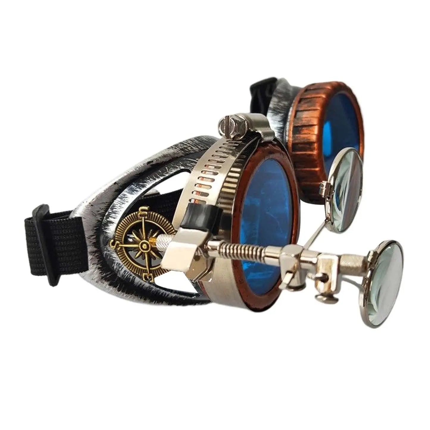 Steampunk binoculars