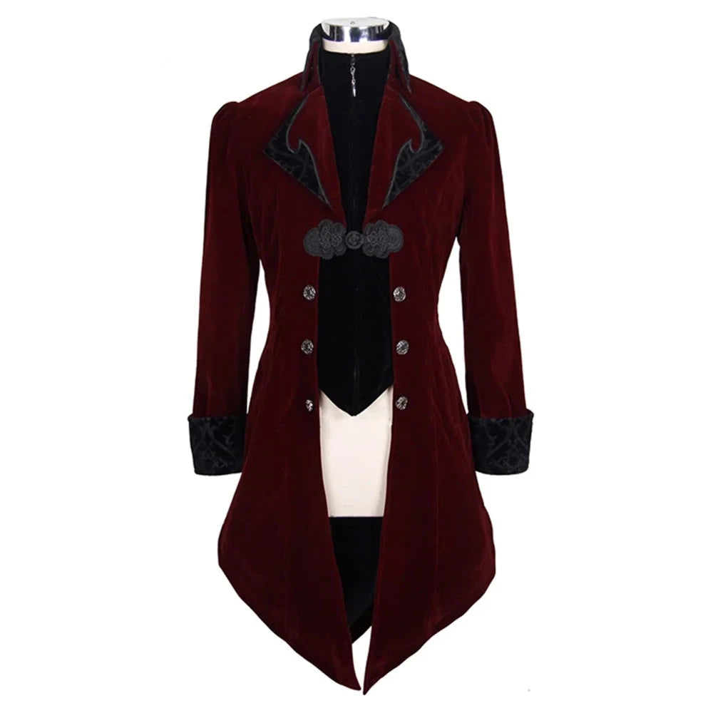 Vampir damen steampunk mantel