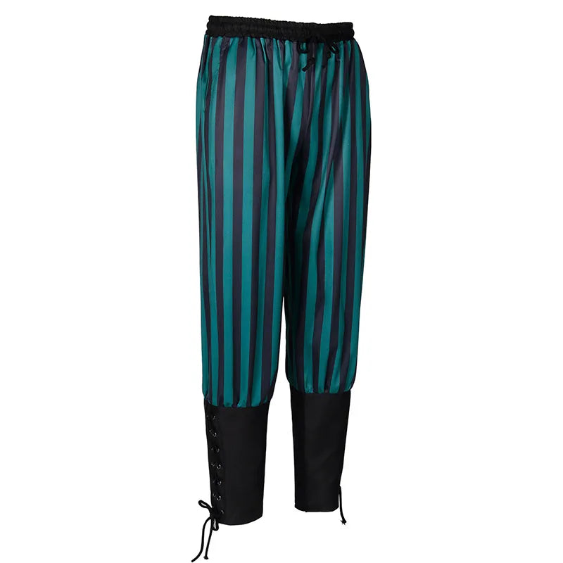 Steampunk damen hose gestreift