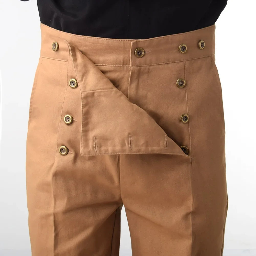 Steampunk hose braun damen