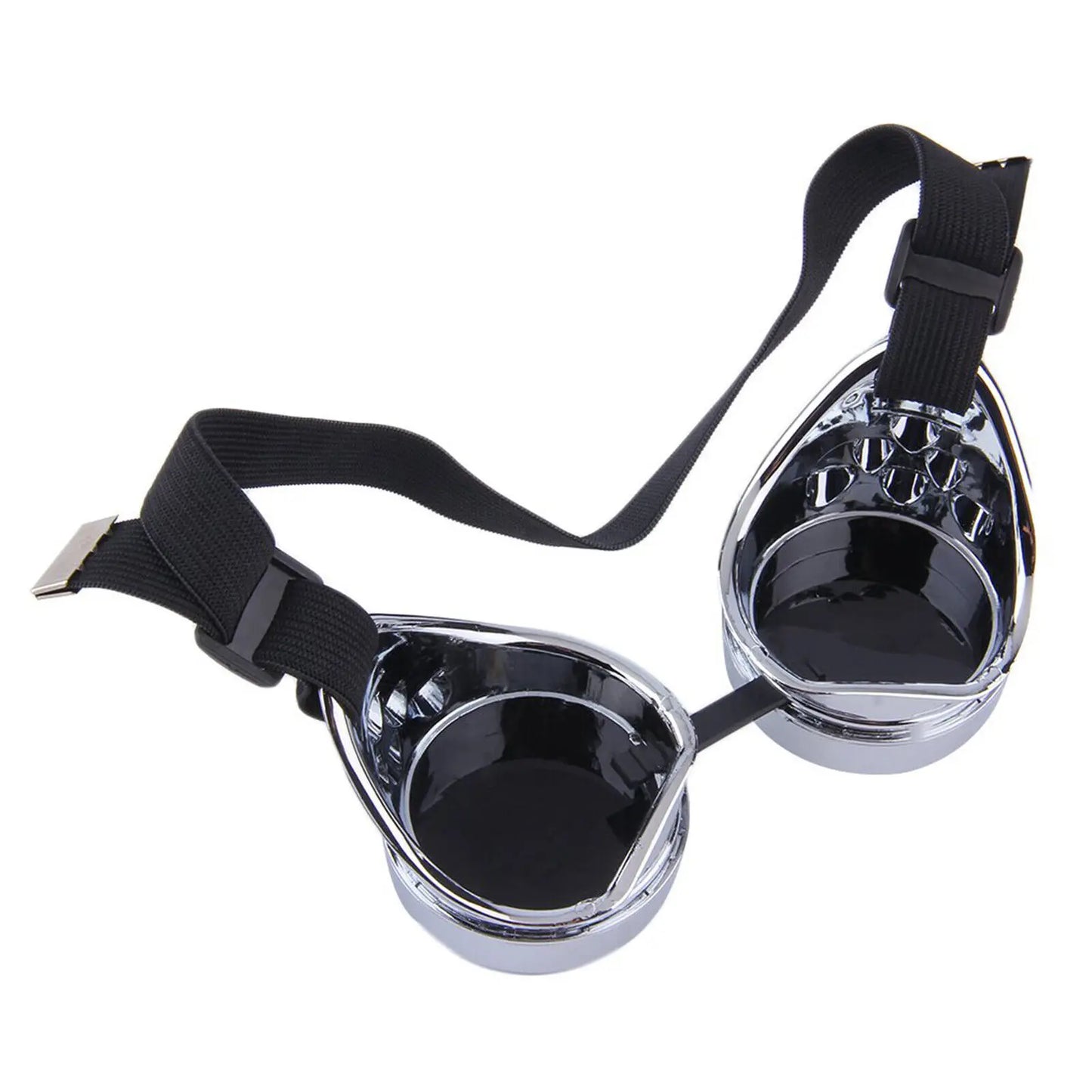 Steampunk magnifying goggles