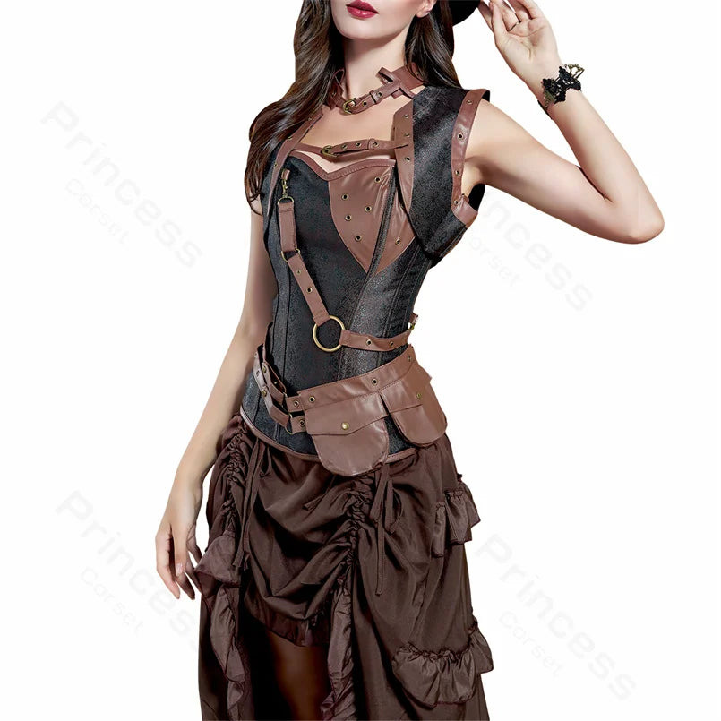 Steampunk pirate costume