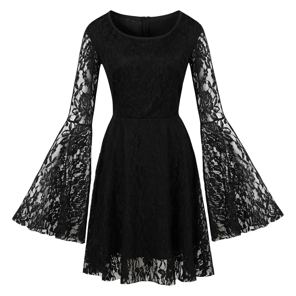Steampunk lace dress