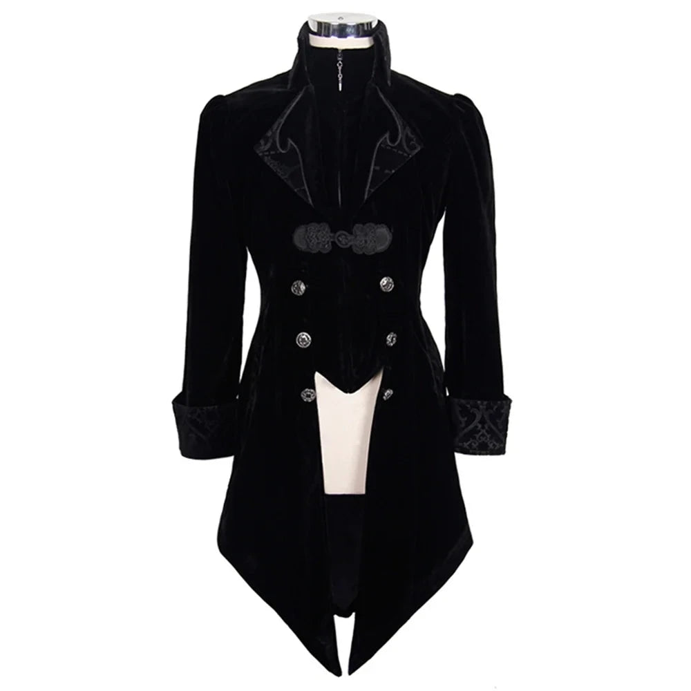 Vampir damen steampunk mantel