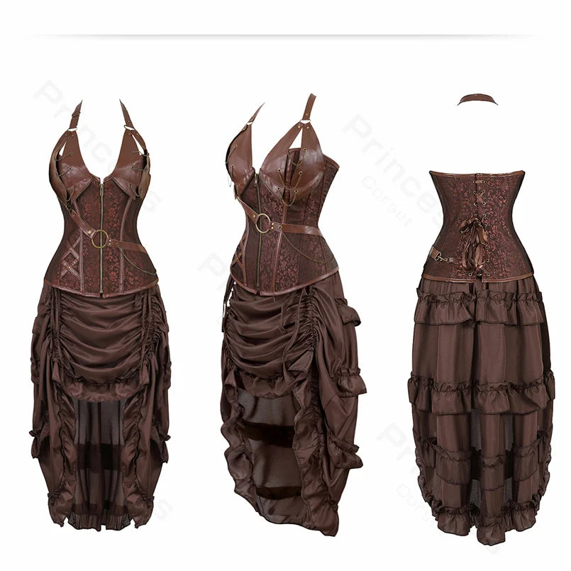 Steampunk pirate costume