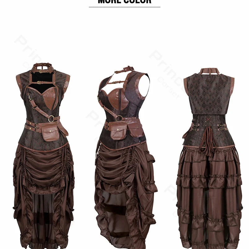 Steampunk pirate costume