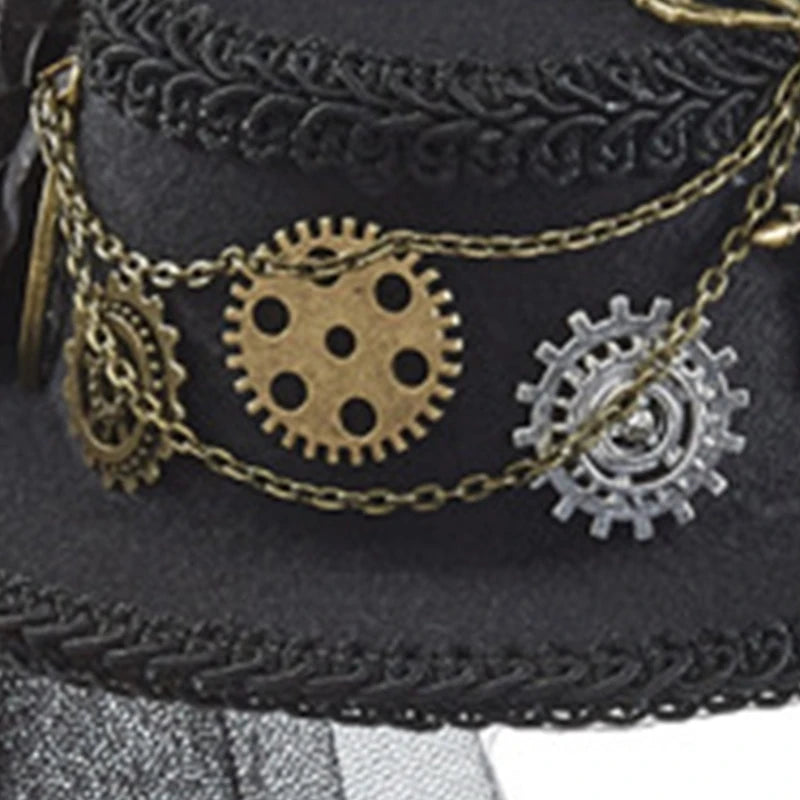Steampunk damenhut