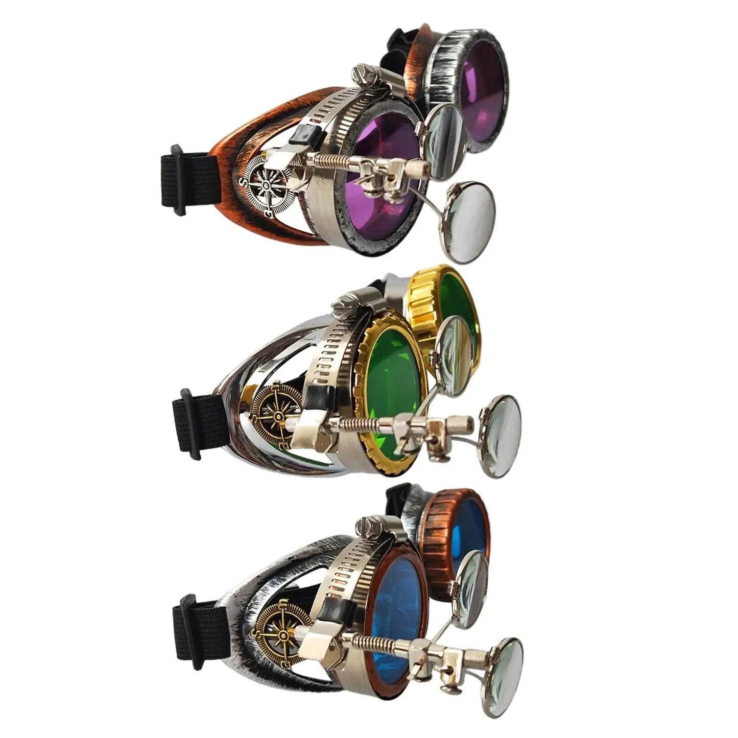 Steampunk binoculars