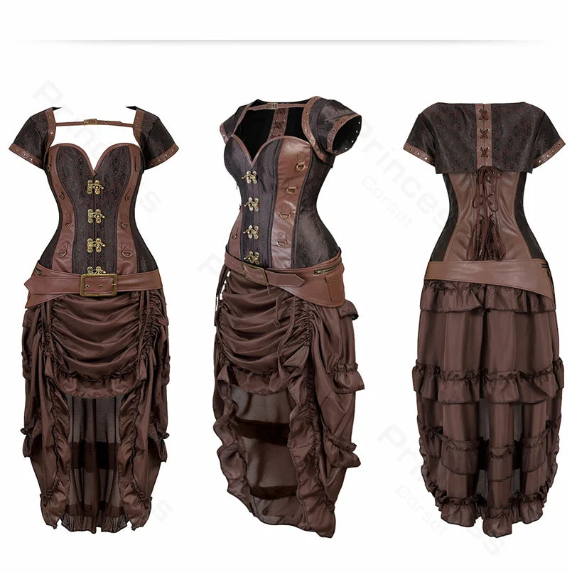 Steampunk pirate costume