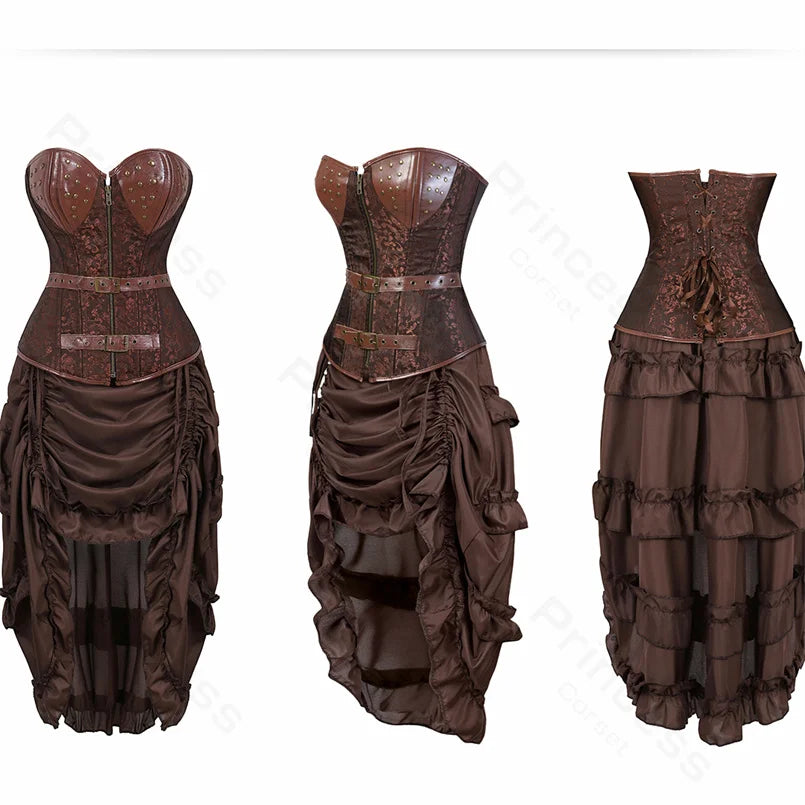 Steampunk pirate costume