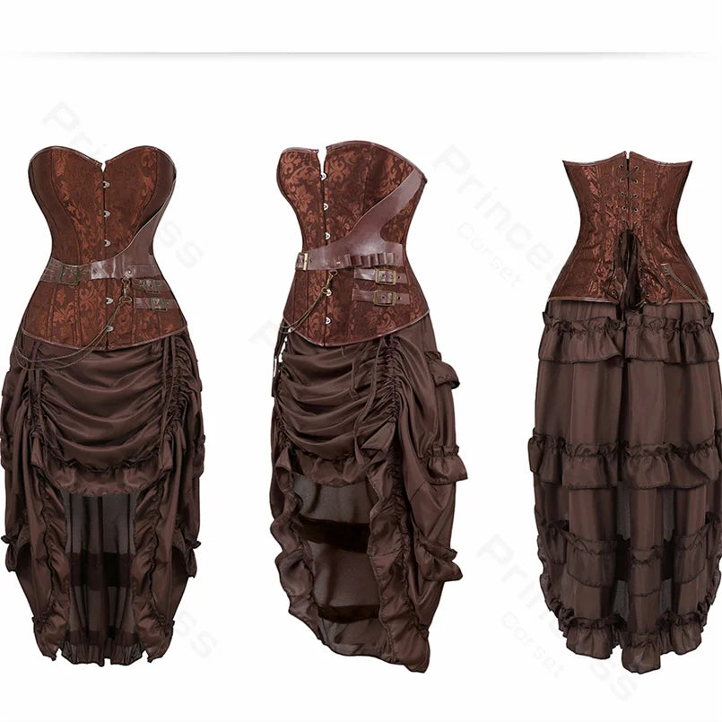Steampunk pirate costume