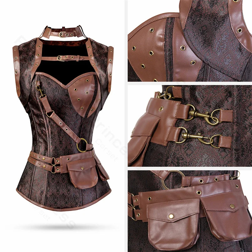Steampunk pirate costume