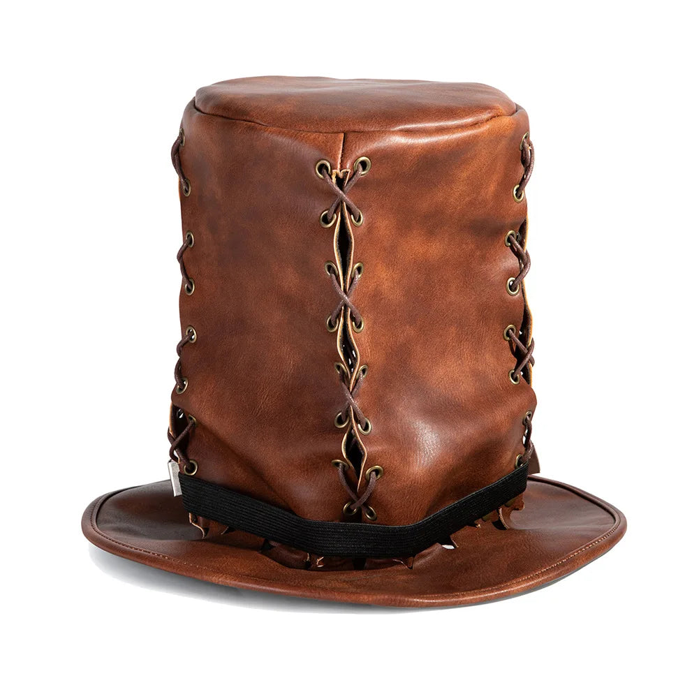 Damen mini hut steampunk zylinder