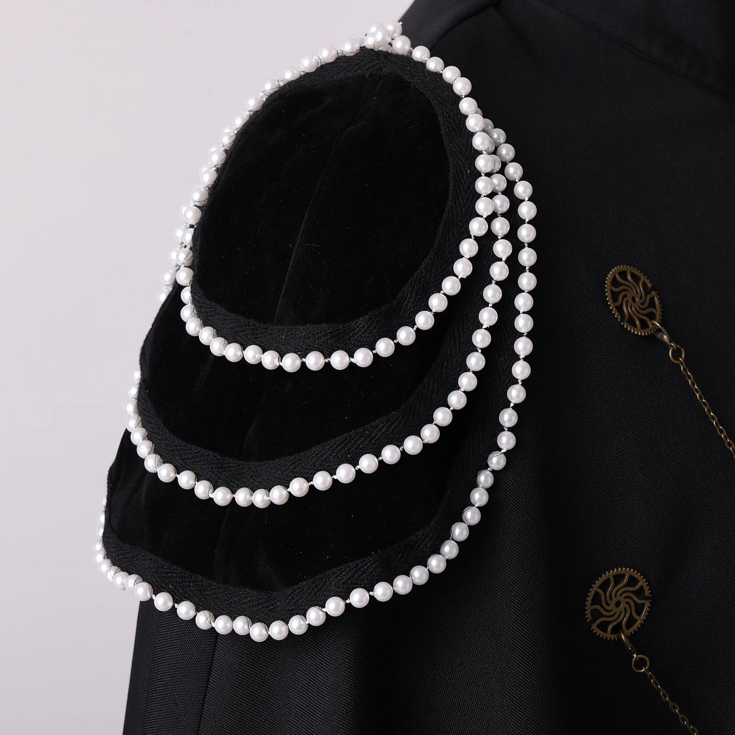 Steampunk military jacket womens