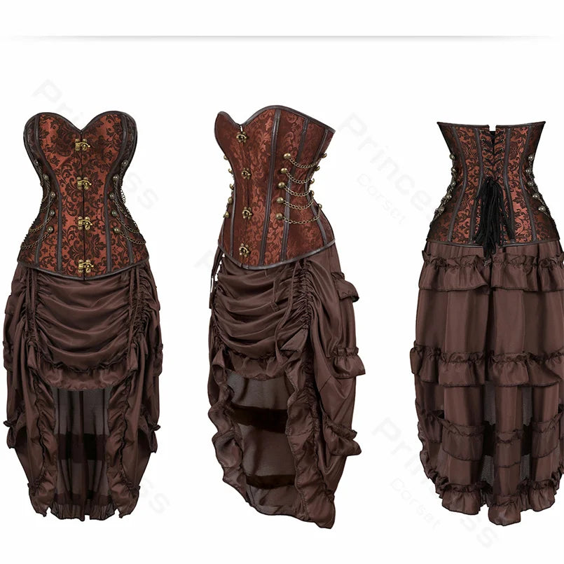 Steampunk pirate costume