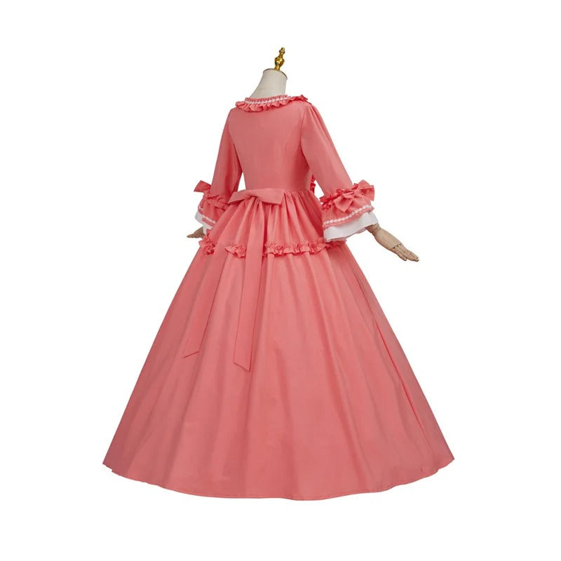 Pink steampunk dress