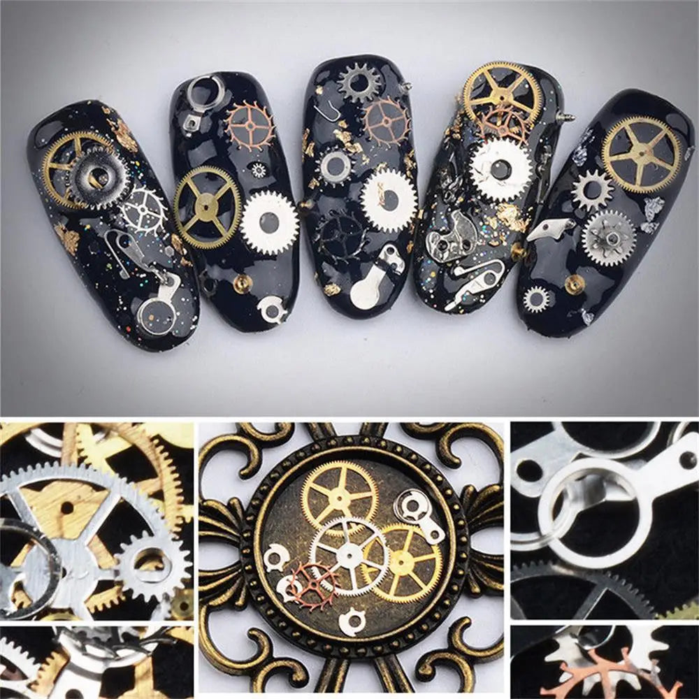 Steampunk fingernails