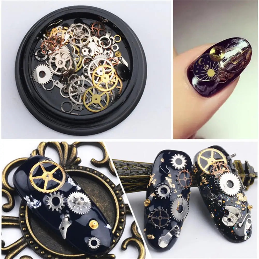 Steampunk fingernails