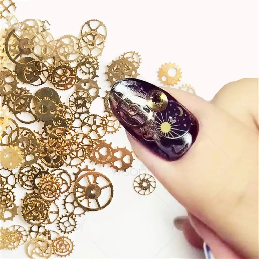 Steampunk fingernails