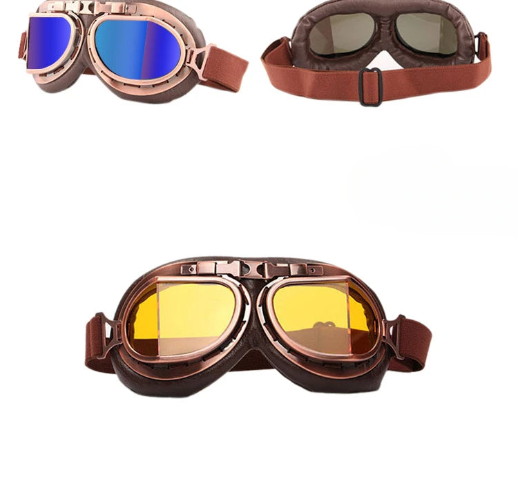 Fliegerbrille steampunk