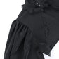 Steampunk bluse schwarz